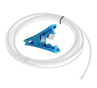 QWORK® PTFE Téflon Tubing 8m avec Coupe - 2 mm ID × 4 mm OD - pour Filament 1.75mm pour Imprimantes 3D