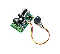 QWORK Régulateur de vitesse PWM 12V 24V 36V 48V 20A, Module d'entraînement haute performance, pour variateur LED ultra compact 20 A