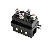 QWORK® Relais solénoïde de treuil 12V 500A pour treuil AUT UTV 8000-15000lb