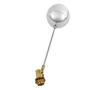 QWORK® Robinet à bille flottant en acier inoxydable G1/2" DN15, interrupteur de capteur de flotteur, Flotteur Robinet pour eau, huile, gaz, interrupteur de fluide