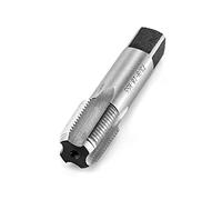 QWORK Robinet de tuyau 3/8"-18 NPT en acier au carbone, pour nettoyer et revisser les filetages endommagés ou endommagés