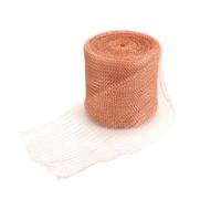 QWORK® Rouleau de Maille en cuivre pour contrôle des limaces et des escargots, 12.5 cm x 24 m, Maille cuivrée Flexible pour l'intérieur et l'extérieur, Jardin