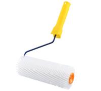 QWORK® Rouleau débulleur 23 cm -Dents de 20 mm - Rouleau d'aération pour sol