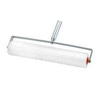 QWORK® Rouleau débulleur 50 cm avec protection anti-éclaboussures, longueur de pointe de 21 mm, pour éliminer les bulles et pour les surfaces lisses