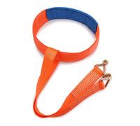 QWORK Sangle de levage de batterie, sangle en polyester de 5,1 cm x 1,8 m, capacité de charge de 2 500 kg, corde de batterie de chariot élévateur avec 2 crochets