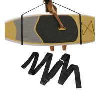 QWORK® Sangle de Transport pour Paddleboard, Sangle Réglable pour Planche de Sup, Sangle de Planche de Surf, pour Kayak, Paddle Board, Canoë
