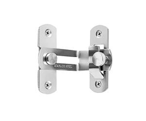 QWORK® Serrure à Angle Droit, Serrure De Porte Hasp pour Fenêtre, Jardin et Porte, 1Pcs