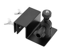 QWORK® Support de gouttière Universel pour caméra extérieure - Rotatif à 360° et inclinable à 180° - Alliage d'aluminium avec revêtement antirouille