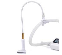QWORK® Support de Tuyau CPAP Réglable avec Pince Antidérapante, Support Alliage pour Tuyaux Standard et Fins