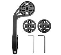 QWORK® Support de vélo Compatible avec Garmin, Wahoo, Bryton compteurs GPS et phares