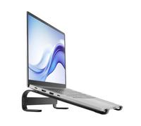 QWORK® Support Ergonomique en Aluminium pour Ordinateur Portable, Compatible avec Les Ordinateurs Portables de 10 à 18 Pouces, réduit la surchauffe de Votre Ordinateur Portable