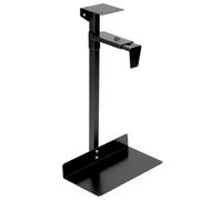 QWORK® Support PC sous le bureau, support de boîtier d'ordinateur réglable, support mural PC, adaptéà différentes tailles de boîtier