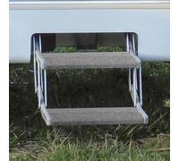 QWORK® Tapis de marches pour Camping-Car, 46 x 46 cm, Step Tapis pour Camping-Cars et caravanes