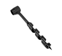 QWORK® Tarière Manuelle Polyvalente, 25 * 230mm, Perceuse à main en Acier 45# pour Camping, Aventures et Bricolage