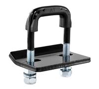 QWORK® Tendeur d'embrayage à Verrouillage Robuste pour remorques et véhicules - Largeur Interne 5 cm - Acier forgé et revêtement en Caoutchouc