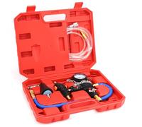 QWORK® Testeur de Purge du Système de Refroidissement, Testeur de Pression du Radiateur du Véhicule, Testeur de Liquide de Refroidisssement