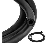 QWORK® Tuyau d'eau de 3 mètres, diamètre intérieur 6 mm, en caoutchouc, pour le transport d'eau, d'air, d'antigel, de vapeur et de liquides faiblement acides/alcalins.