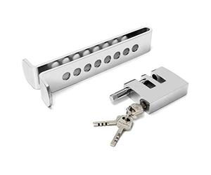 QWORK Verrou d'Embrayage Frein Serrure, Antivol de Voiture en Acier Inoxydable