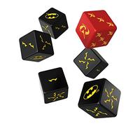 Qworkshop Batman Miniature Jeu D6 Batman Ensemble de dés (6)