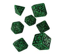 Qw - Forest Green & Black