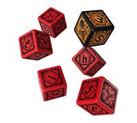 Qworkshop Qworkshopspwa04 D6 Warmachine Khador Faction Ensemble de dés (Lot de 6)