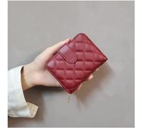 QWPYDXN Nouveau Portefeuille Court rétro Taille compacte, Mini Porte-Cartes, Mignon, Pochette Pliable pour pièces de Monnaie, Cadeau en Cuir pour Femmes Porte-Carte