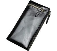 QWPYDXN Nouveau Portefeuille en Cuir avec Fentes pour Cartes, Longue Fermeture éclair, Classique pour Dames, Pochette de Grande capacité, Grand et Mignon, Cadeau à la Mode Porte-Carte