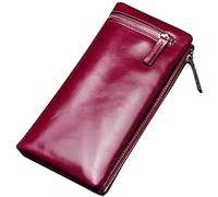 QWPYDXN Nouveau Portefeuille en Cuir avec Fentes pour Cartes, Longue Fermeture éclair, Classique pour Dames, Pochette de Grande capacité, Grand et Mignon, Cadeau à la Mode Porte-Carte