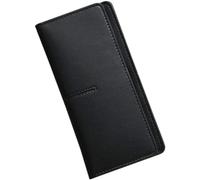 QWPYDXN Nouveau Portefeuille en Cuir Grande capacité, Long et Fin, Pochette pour pièces de Monnaie, Vintage, Design Fin, Design élégant pour Filles et Dames Porte-Carte