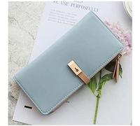 QWPYDXN Nouveau Portefeuille en Cuir pour Femmes, Cadeau de Jour, Grande capacité, Long Style, Porte-Monnaie élégant, Pochette à Fermeture éclair, Cadeau du Nouvel an Porte-Carte