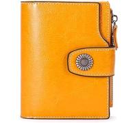 QWPYDXN Nouveau Portefeuille en Cuir pour Femmes, Court, Solide, Porte-Cartes, Mode d'affaires, Grande capacité, Pochette, Porte-Monnaie, Petite Poche pour pièces de Monnaie Porte-Carte