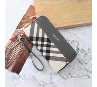 QWPYDXN Nouveau Portefeuille en Cuir PU pour Femmes, Grande capacité, Multifonctionnel, Pochette Longue pour pièces de Monnaie, Portefeuille élégant pour Dames Porte-Carte