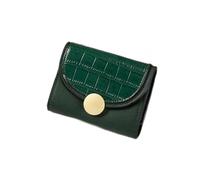 QWPYDXN Nouveau Portefeuille rétro Simple en Cuir pour Femmes, Petite Poche à Fermeture éclair, Court, Grande capacité, Mignon, Cadeau pour Filles, Mini Porte-Monnaie Porte-Carte