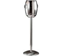 QWPYDXN Seau a Champagne Barreau de Glace en Acier en Acier Inoxydable de 5L avec Godet à vin de Kickstand Utilisez Une Baignoire sur Glace pour Les Barres intérieures ou extérieures Barware