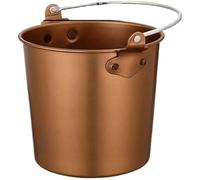 QWPYDXN Seau a Champagne Bodet de Glace de 1,75 L avec Manche de Transport Facile à Transporter Simple Creative Ice Container Mini Petite Taille de Boisson Bucket Multifonctionnel Barware