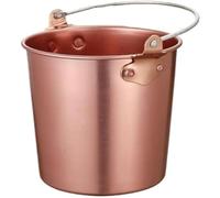 QWPYDXN Seau a Champagne Bodet de Glace de 1,75 L avec Manche de Transport Facile à Transporter Simple Creative Ice Container Mini Petite Taille de Boisson Bucket Multifonctionnel Barware