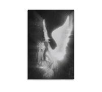 QWQEUTY Nessa Barrett Young Forever Poster mural esthétique sur toile style vintage pour salon, chambre à coucher, 30 x 45 cm, sans cadre