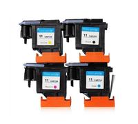 QWsdR 1X tête d'impression Compatible avec 11 Remplacement Compatible avec 11 tête d'impression Designjet 500 510 100 110 5500PS C4812A C4813A C4810A C4811A(1 Black)