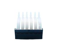 QWsdR Adaptateur de collecteur DTF Compatible avec tête d'impression, convertisseur de tête d'impression avec Amortisseur d'encre en Ligne, Compatible avec XP600 18100 ET-L18050 L8050(6 Dampers Only)