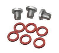 QWsdR Bouchon en Acier Inoxydable 90340 - 08002 332-60006, Compatible avec Moteur de Bateau, pièces de Rechange Non magnétiques