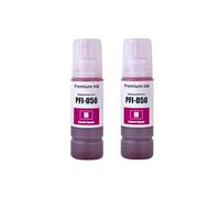QWsdR Bouteille d'encre à Jet d'encre Compatible Compatible avec ImagePrograf TC-20 TC-20M Printers PFI050 PFI-050 PFI 050(2pcs Magenta)