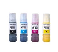QWsdR Bouteille d'encre à Jet d'encre Compatible Compatible avec ImagePrograf TC-20 TC-20M Printers PFI050 PFI-050 PFI 050(1set 4 Colors)