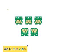 QWsdR C13S210125 Chip de réservoir d'entretien Compatible avec Surecolor F100 F130 F160 F170 Imprimantes(5pcs)