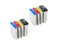 QWsdR Cartouche à Encre Compatible Chip 940xl 940 Compatible avec la série OfficeJet Pro 8000 8500A 8500(2BK 2C 2M 2Y)