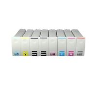 QWsdR Cartouche à Encre remanufacturée Compatible avec Imprimante DesignJet Z6100 Z6100PS(1pcs Cyan)