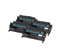 QWsdR Cartouche de Toner 4Pack CF226A Compatible avec l'imprimante 26A Pro M426fdw M402dn M426
