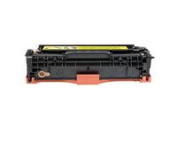 QWsdR Cartouche de Toner Compatible avec CE320A CE321A CE322A CE323A 128A 320 321 322 323 Compatible avec CM1415 CM1415fn 1415 CP1525(Y)