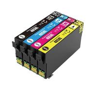 QWsdR Cartouche d'encre 405 XL Compatible Compatible avec WF-3820 WF-3825 WF-4820 WF-4825 WF-4830 WF-8310 WF-7830 WF-7840 7830 7835(1SET(4PC))