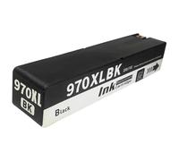 QWsdR Cartouche d'encre 970XL 971XL 970 971 XL, Compatible avec Officejet Pro X451dn X451dw X476dn X476dw X551dw X576dw(BK 1PC)