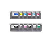 QWsdR Cartouche d'encre à Jet d'encre Compatible PFI-306 330ML avec Encre complète Compatible avec Les Fournitures d'imprimante IPF8300 IPF8300S IPF8400 IPF8400S IPF9400 IPF9410i(1PCS Cyan)